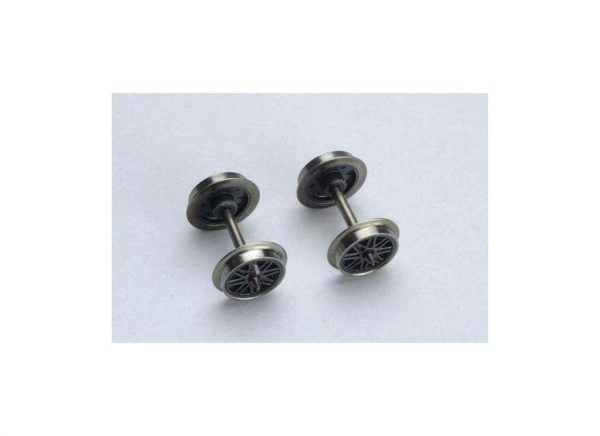 1/87 Dc Spoke Wheel Set (Set Of 2) 113 Mm, Piko 56054
