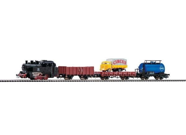 1/87 Steam Loco W Freight Cars A-Track Set, Piko 57111 - Görsel 2