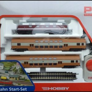 1/87 Starter Set Br 118 Bi-Level Train Dr IV, Piko 57135