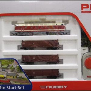 1/87 Starter Set Br 119 W 3 Gondolas Dr IV, Piko 57136