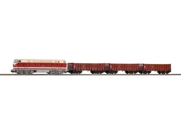 1/87 Starter Set Br 119 W 3 Gondolas Dr IV, Piko 57136 - Görsel 4