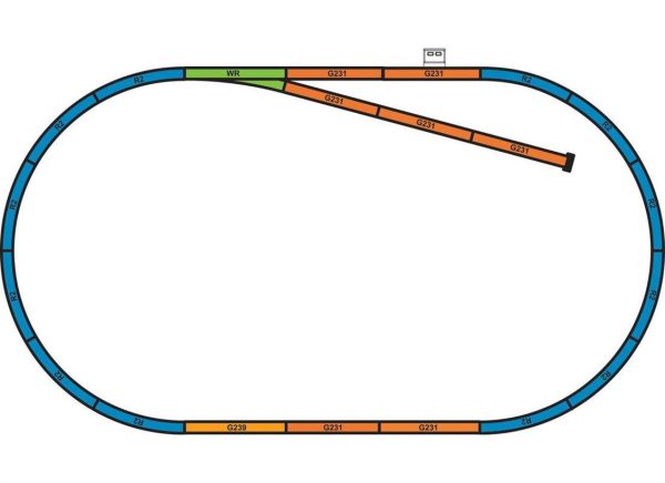 1/87 Tender Yük Treni III. Dönem Analog Model Tren Başlangıç Seti, Piko 57160 - Görsel 3