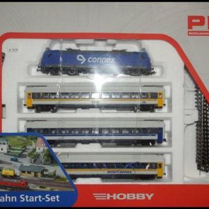 1/87 Starter Set Br 185 W 3 Passenger Cars, Piko 57180