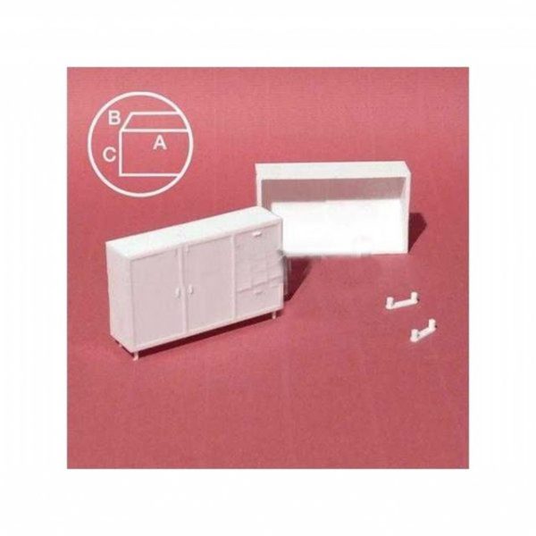 1/25 Çekmeceli Ve Kapaklı Komodin -62 Mm-Be, Schulcz 579020