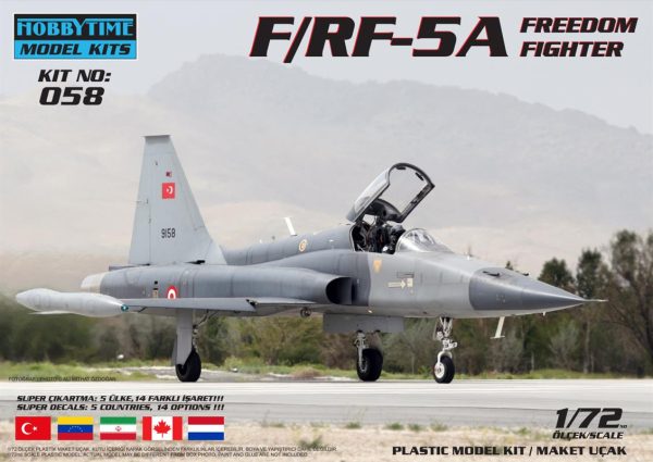 1/72 F/Rf-5A Freedom Fig, Hobbytime er Savaş Uçağı Maketi, Hobbytime 058