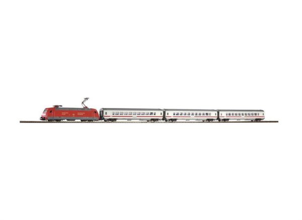 1/87 Starter Set Br 101 W 3 Passenger Cars D, Piko 59100 - Görsel 4