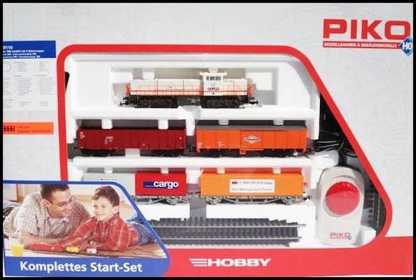 1/87 Starter Set G 1700 Sersa W 4 Freight Ca, Piko 59110