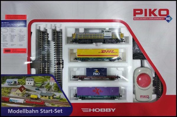 1/87 Starter Set G 1700 W 3 Freight Cars B, Piko 59111