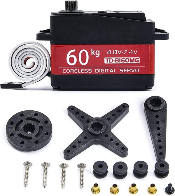 60 Kg Dıjıtal Servo 180 Derece - Görsel 2