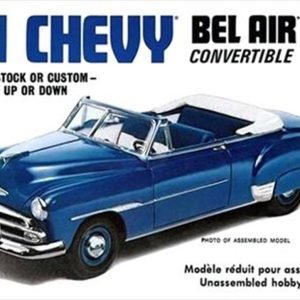 1/25 1951 Chevy Convertible Maketi, AMT Model 0608