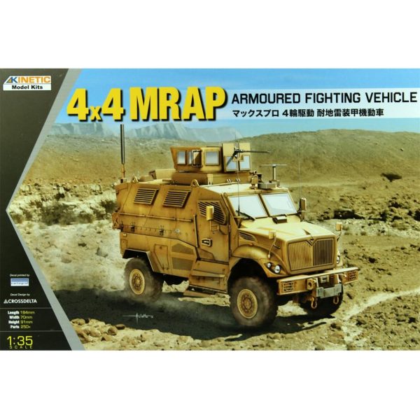 1/35 4x4 MRAP Zırhlı Aracı Maketi, Kinetic Model 61011