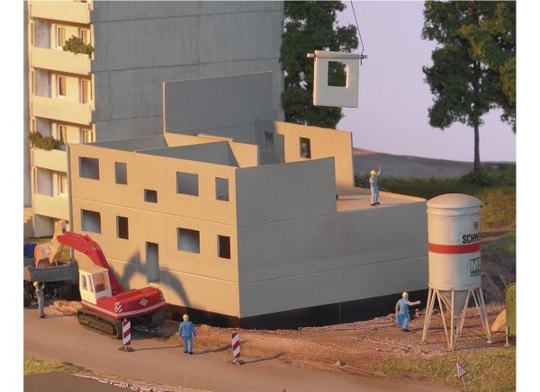 1/87 Prefab Apt Under Construction, Piko 61147