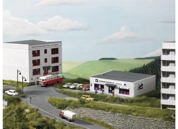 1/87 Prefab Petersburg Market, Piko 61151