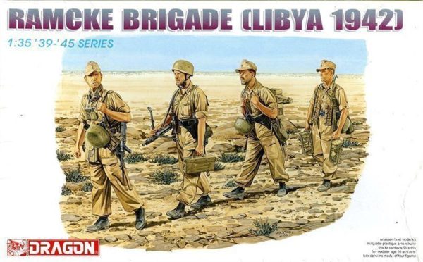 1/35 Ramcke Brigade Libya 1942 Maketi, Dragon 6142