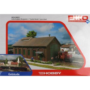 1/87 Burgstein Loco Shed, Piko 61823