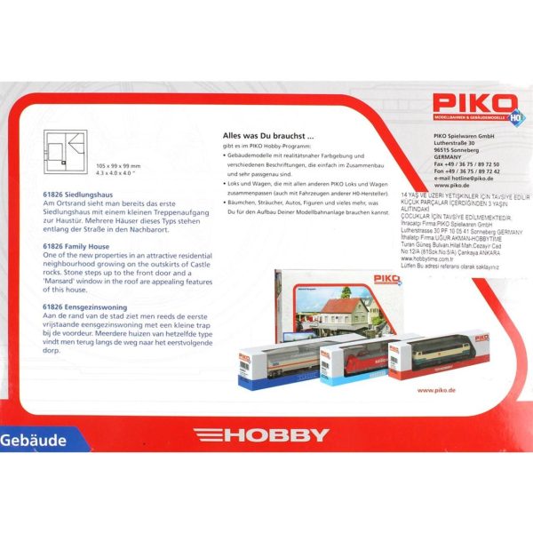 1/87 House, Piko 61826 - Görsel 3