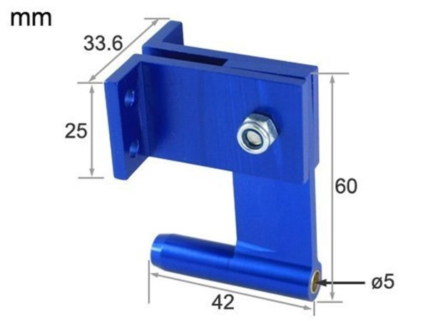 Gümüş Aluminum Flex Shaft Strut[Medium]-H=, Fuyuan 62115S - Görsel 2