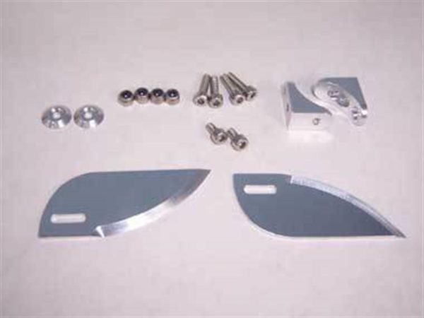Gümüş Aluminum Adjustable Turn Fin For Boa, Fuyuan 62180S - Görsel 2