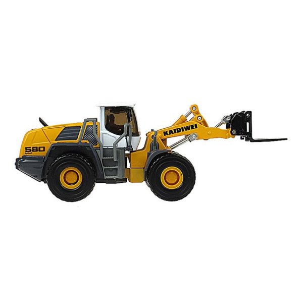 1/50 Forklift Ataşmanlı Paletli Yükleyici, Kaidiwei 625019 - Görsel 5