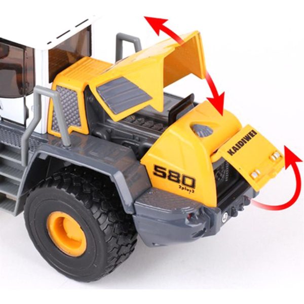 1/50 Forklift Ataşmanlı Paletli Yükleyici, Kaidiwei 625019 - Görsel 3
