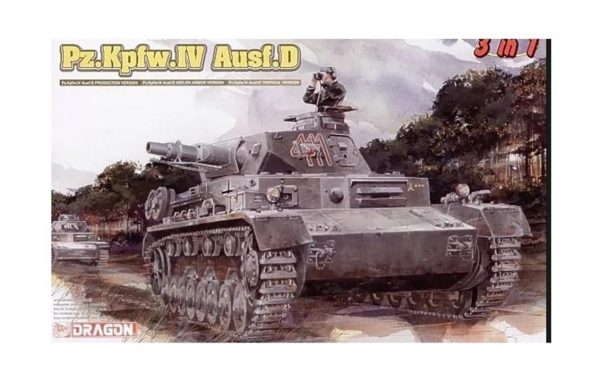 1/35 Pz.Kpfw.Iv Ausf.D, 3 In 1, Plastik Ma Maketi, Dragon 6265