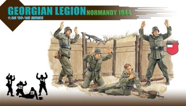 1/35 Georgian Legion, Normandy 1944 Maketi, Dragon 6277
