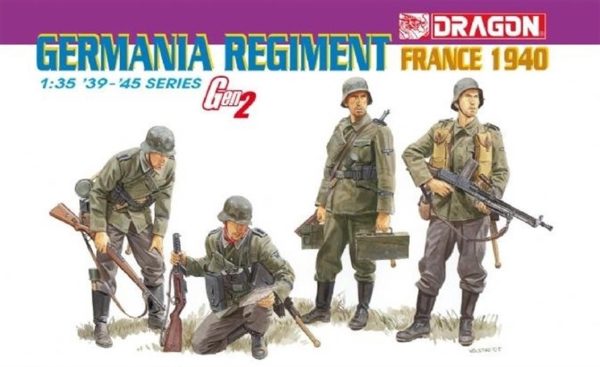 1/35 Germania Regiment, France 1940 Maketi, Dragon 6281