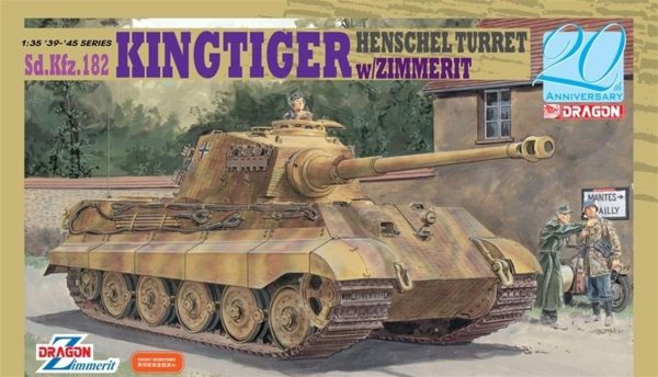 1/35 Kingtiger Henschel Turret+Zimmerit, Mak Maketi, Dragon 6303