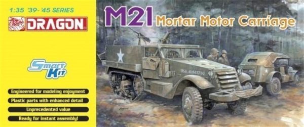 1/35 M21 Mortar Motor Carriage Maketi, Dragon 6362