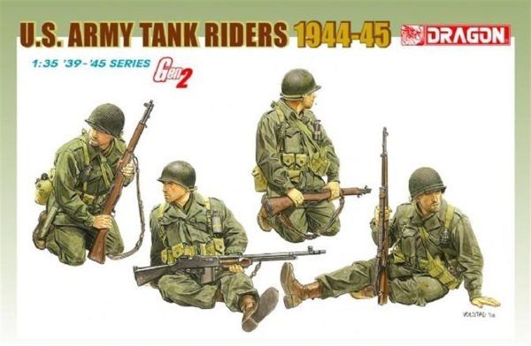 1/35 Tank Mürettebatı (1944-45) Asker Figür Maketi, Dragon 6378