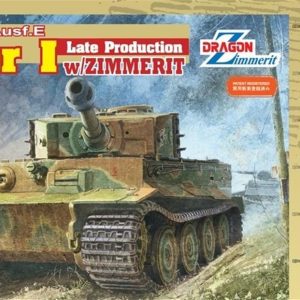 1/35 Pz.Kpfw.Vi Ausf.E Tiger I Late, Plasti Maketi, Dragon 6383