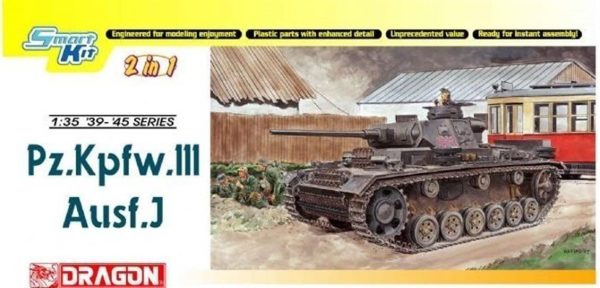1/35 Pz.Kpfw. Iıı Ausf.J Smart Kıt, Dragon 6394