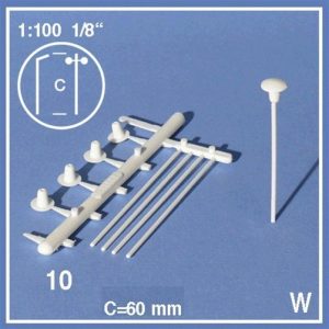 1/100 FenerUzun Lambalı-Beyaz-10 Adet, Schulcz 640071