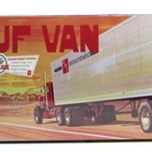 1/25 Fruehauf Beaded Van Trailer Maketi, AMT Model 0649