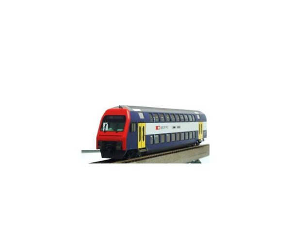 1/87 Çıft Katlı Kontrol Kabınlı Yolcu Vagon, Fleischmann 65132 - Görsel 2