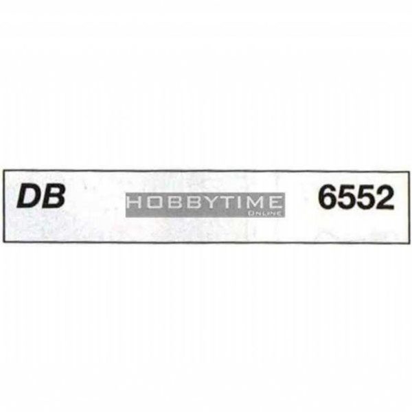 1/87 Ice Hızlı Trenler İçin Db Logolu Çıkartm, Fleischmann 6552