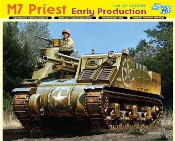 1/35 M7 Priest Early Production Maketi, Dragon 6627