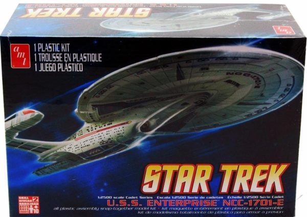 1/2500 Star Trek Enterprise 1701-E Maketi, AMT Model 0663