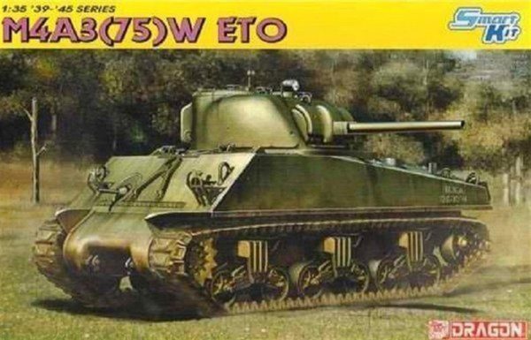 1/35 M4A3 75W Eto Maketi, Dragon 6698