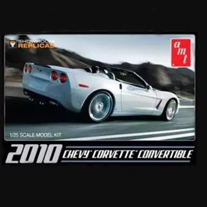1/25 2010 New Corvette Convertible Maketi, AMT Model 0677
