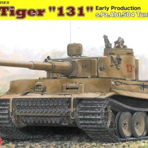 1/35 Tiger I 131 Spzabt.504 Tunisia Maketi, Dragon 6820