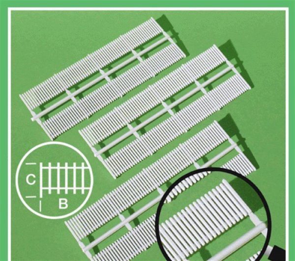 1/50 Dık Bölünmüş Tahta Çıt-16X140 Mm-Beyaz-, Schulcz 70316