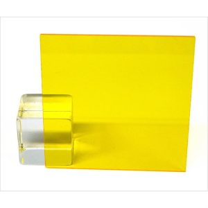 Şeffaf Yellow Pvc Levha -023 Mm. -194 X 280 Mm., Midwest 70401