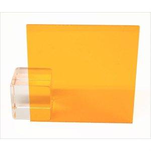 Şeffaf Peach Pvc Levha -023 Mm. -194 X 280 Mm., Midwest 70410