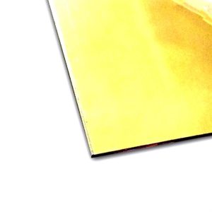 Aynalı Altın Styrene Levha -100 Mm. -194 X 280 Mm., Midwest 70701