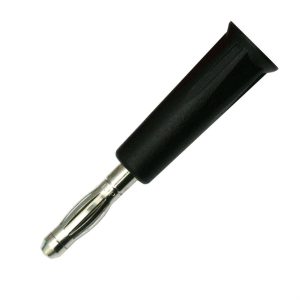 Banana Erkek Konnektör-4 Mm.-Sıyah-2 Adet, Muldental 71621