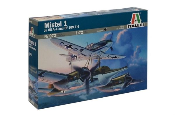1/72 Mıstel 1 Ju 88 A-4 With Bf 109F