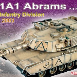 1/72 M1A1 Abrams 3Rd Inf.Div.Iraq 2003 Maketi, Dragon 7215