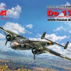 Do 17Z-2 WWII Finnish Bomber 10 Adet Do 17Z Maketi, ICM 72308