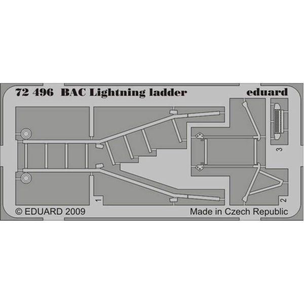 1/72 Bac Lıghtnıng Merdiveni, Trumpeter, - Eduard 72496